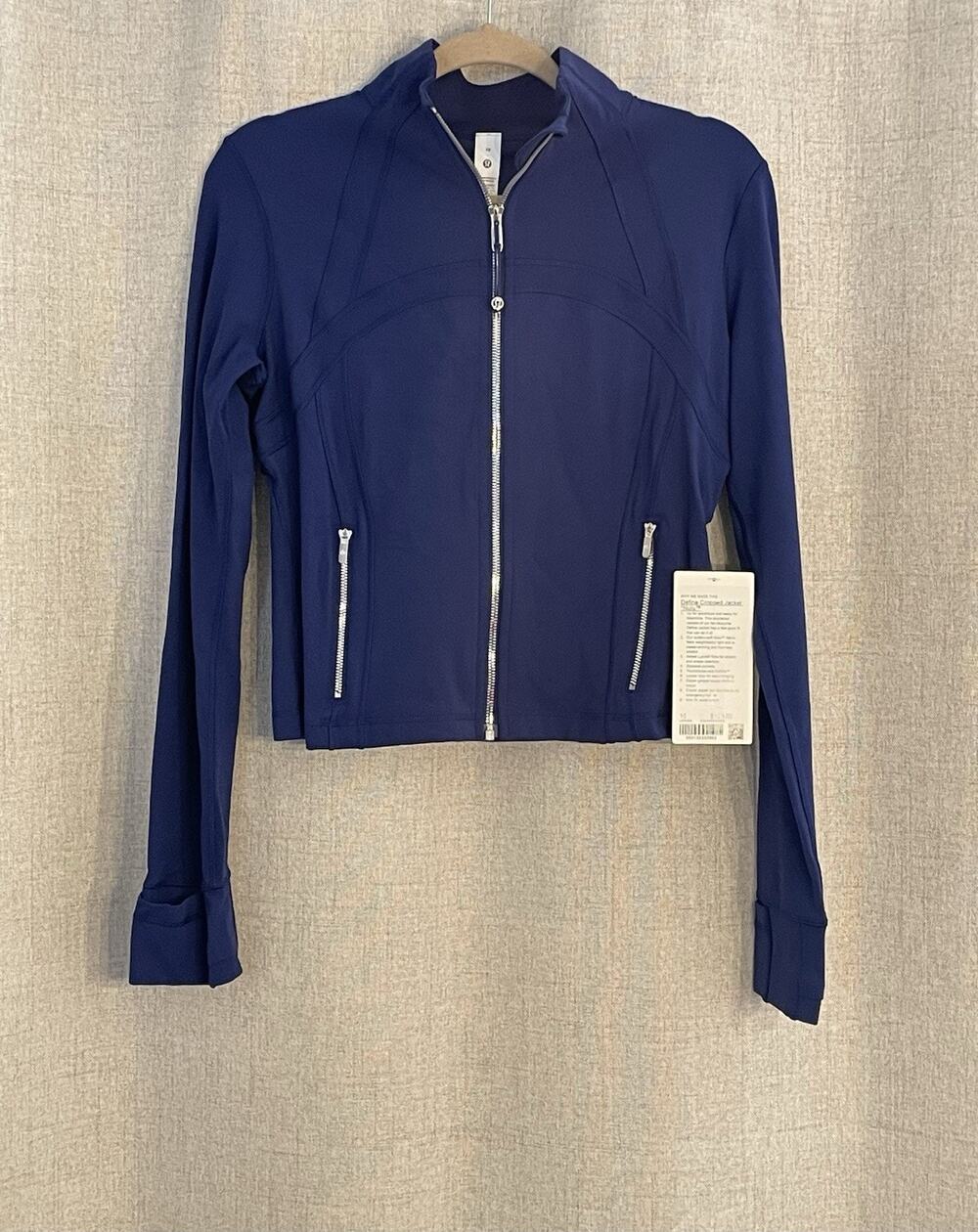 LULULEMON DEFINE Cropped Jacket Nulu Size 10 NWT